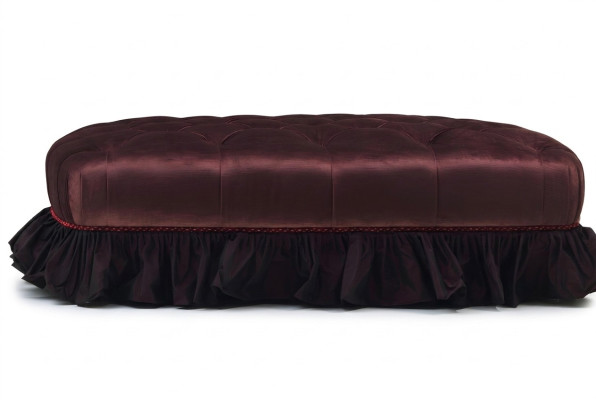 Pouf Repose-pieds Tabouret rond Tabouret rembourré Tabouret Tabouret de salle de bain Tabouret Ottoman
