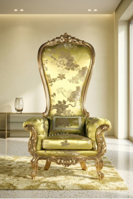 Chaise rembourrée de luxe pour salle à manger, chaise de bras de salle à manger, chaises de chaise fauteuil et mobilier de salon.