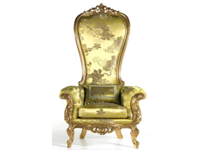 Chaise rembourrée de luxe pour salle à manger, chaise de bras de salle à manger, chaises de chaise fauteuil et mobilier de salon.
