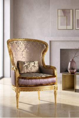 Housse de siège de chaise Designer Textile pour canapé 1 place en bois classique