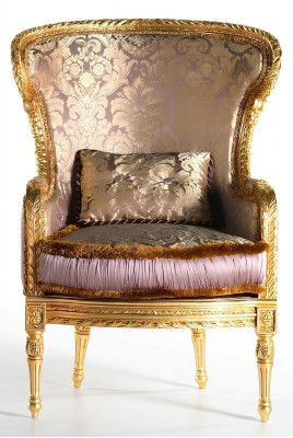 Housse de siège de chaise Designer Textile pour canapé 1 place en bois classique