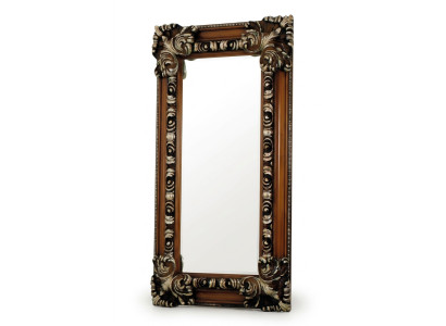 Miroir mural classique en bois de style italien, nouveau design en bois.