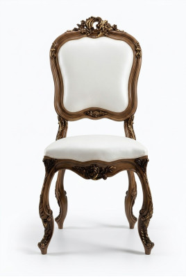 Salle à manger Chaise Mobilier Baroque Rococo Table à manger Chaises Mobilier italien Neuf
