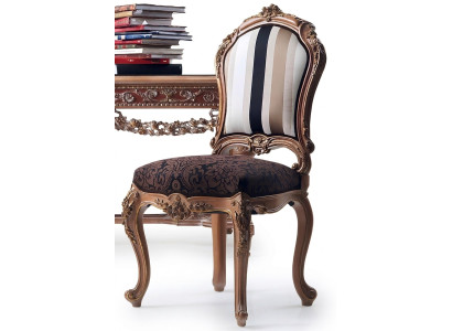 Chaise de salle à manger Chaises de Luxe Mobilier de Salon Mobilier Italien Baroque Rococo