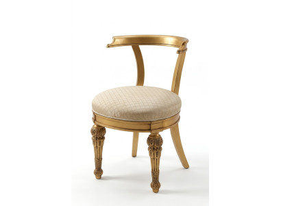 Chaise de salle à manger style baroque nouvelle chaise rembourrée luxe fauteuil fauteuil chaises salon
