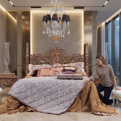 Lit Chesterfield Mobilier Lits Meubles Italiens Lit Double Luxe Italie