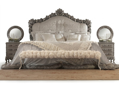 Lit Chesterfield Lits Doubles Cuir Style Ancien Meubles de Luxe Italiens Neufs