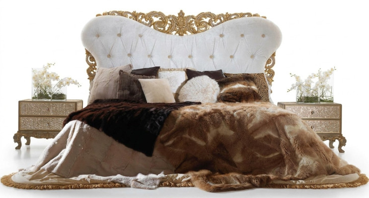 Chesterfield lit tête de lit lits rembourrage hôtel meubles ameublement italien