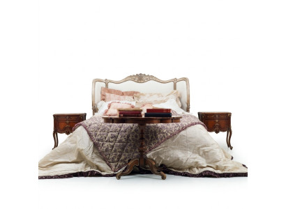 Lit double Chesterfield classique lit lit mobilier de luxe italien ameublement