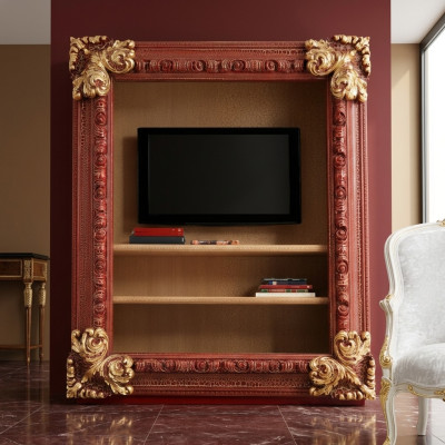 Étagère Armoire Salon Étagère Bois Armoire de bureau Armoires Italie neuf