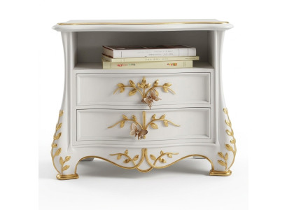 Table de chevet classique en bois massif Tables italiennes Meubles Ameublement Table nouveau