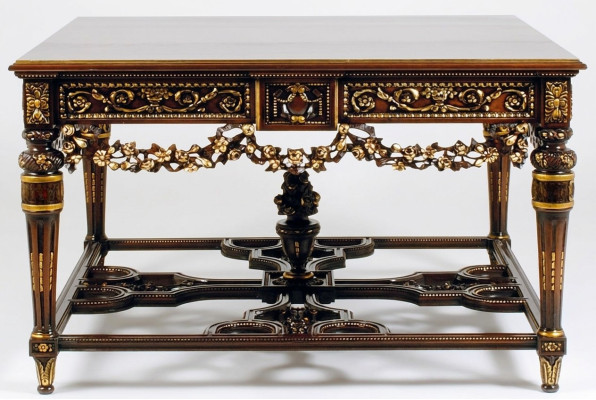 Bureau de conception Table de luxe Mobilier de bureau Style italien Tables