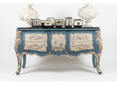 Commode Bahut Bois Armoire Buffet Design italien Mobilier de luxe Bois massif