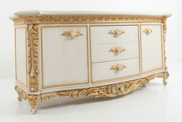 Meuble télé TV télévision Commode Buffet Meuble bas Armoire Étagère Salon Luxe