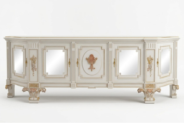 Commode en bois Armoire Chambre à coucher Mobilier Unités murales TV Design Buffet Italie