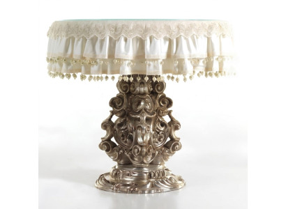 Table d'appoint baroque Table en verre Mobilier italien Ameublement Tables de salon