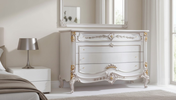 Commode Salle de séjour Commodes Tiroirs Bois Buffet Armoire Armoires Massif