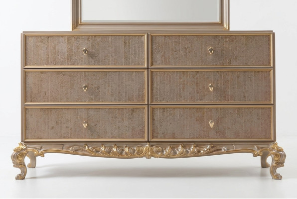 Commode Salon Commodes Tiroirs Bois Buffet Armoire Armoires Solide