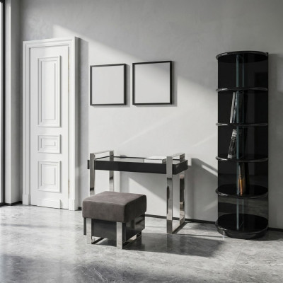 Secrétaire Coiffeuse Table de Luxe Bureau Brillant Tables Italiennes