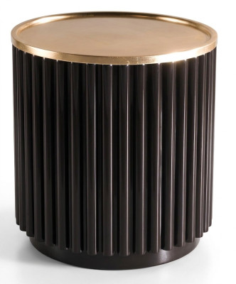 Table basse Table d'appoint Table Canapé Tables en acier inoxydable Rond Mobilier italien neuf