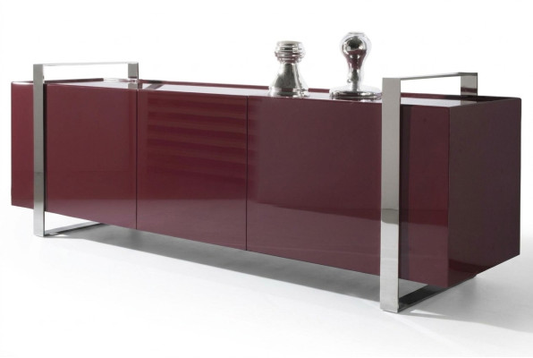 Luxueuse commode Design Meubles Buffet Boiserie italienne Laque nouvelle