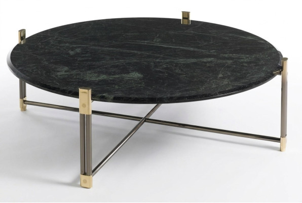 Table ronde Table basse en marbre Table d'appoint Tables en pierre Meubles italiens neufs