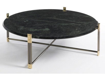 Table ronde Table basse en marbre Table d'appoint Tables en pierre Meubles italiens neufs