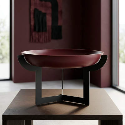 Table d'appoint table en acier inoxydable meuble italien table basse présentoir vase à fleurs