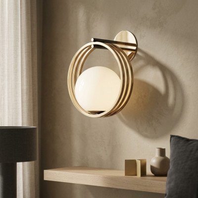 Applique murale Lamp Fixtures Lampes Luminaire Italien Ameublement en acier inoxydable neuf