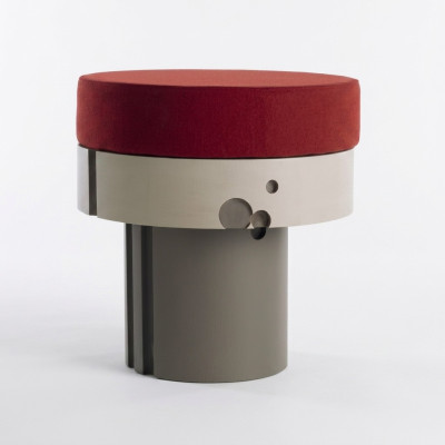 Pouf Repose-pieds Tabouret Tabouret rembourré Tabouret Banc élégant design nouveau