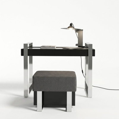 Tables Secrétaire Consoles Table Bureau Tabouret de Maquillage Italien 2 pièces.