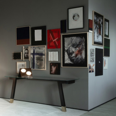 Table d'appoint Consoles Table à thé Table en verre Table Table basse Table de canapé Salon