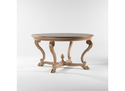 Table à manger Salle à manger moderne Salon Cuisine Tables Design Table Ronde Baroque
