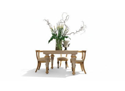Table de salle à manger en bois Table à manger Salle à manger Tables Design Bois Meubles de luxe Italie