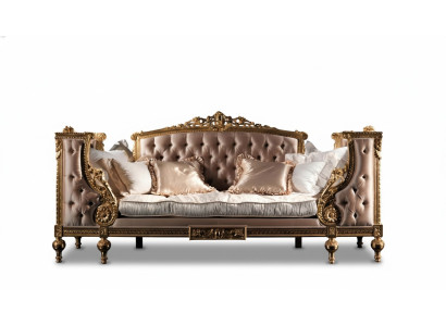 Canapé Trois Places Canapé Tissu Ameublement Chesterfield Baroque Style Antique nouveau