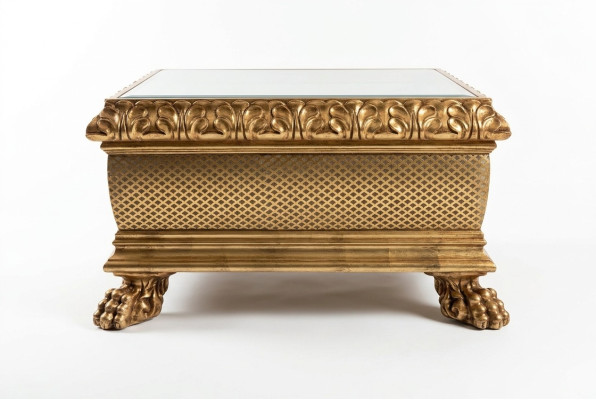 Table basse Design Mobilier Style Baroque Bois Table italienne Tables Tables Tables à café