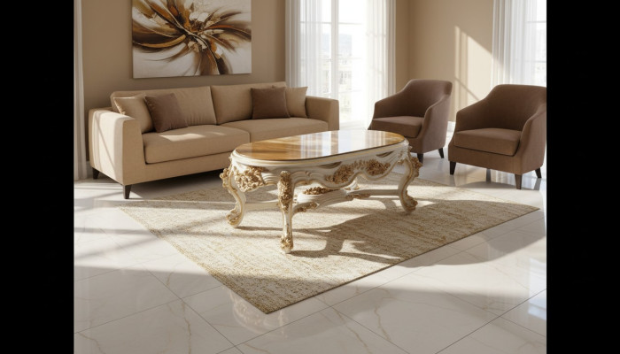 Table basse Tables basses Table de salon Meubles italiens Baroque Rococo neuf