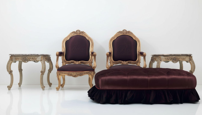 Table basse Table d'appoint Table de salon Table en bois Baroque rococo royal