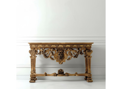 Table de console Meubles Bois Console Italien Buffet Consoles Table en bois massif