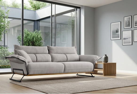 Canapé 3 places Design moderne Canapé Rembourrage 1 place Détente 3 places Nouveau