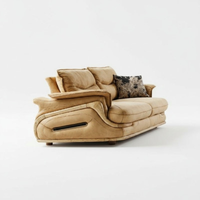 Canapé 3 places Meubles de luxe Salon Design classique trois places Italien