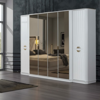 Miroir Armoire Meubles en Bois Armoires Italie pour Chambre