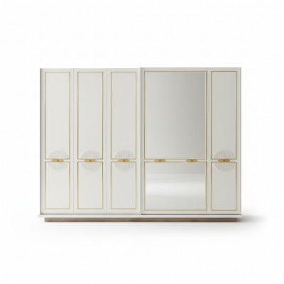Armoire avec Armoires à Portes Coulissantes Armoire en Bois Chambre
