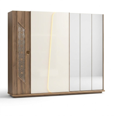 Armoire Marron Mobilier de Luxe Italien Mobilier Chambre