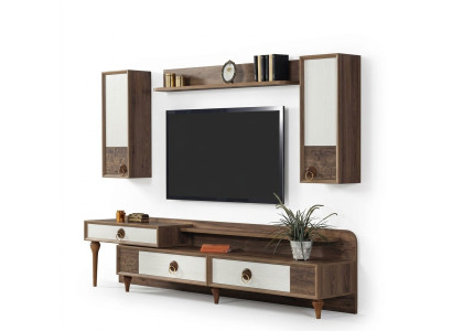 Meuble téléviseur bas de séjour Meuble Buffet Étagère murale Étagère téléviseur Armoire
