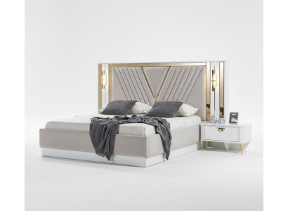 Table de chevet Design Console Côté Chambre Bois Consoles de Luxe