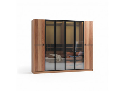 Armoire de luxe Mobilier armoire Chambres à coucher Armoires Portes en verre