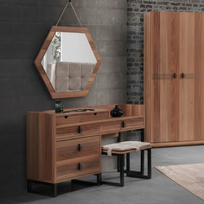 Coiffeuse Coiffeuse Table de maquillage Tables Commodes Consoles