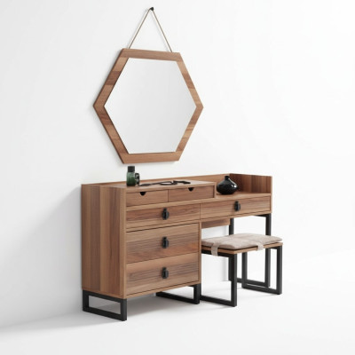 Coiffeuse Coiffeuse Table de maquillage Tables Commodes Consoles