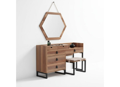 Coiffeuse Coiffeuse Table de maquillage Tables Commodes Consoles